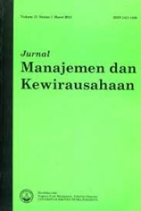 Image of Jurnal Manajemen dan Kewirausahaan, Vol. 15 No. 1, Maret 2013