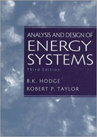 Image of Analysis and design of energy systems. Third Edition