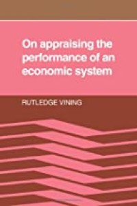 Image of On Appraising The Performance of An  Economic System