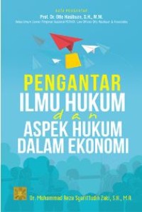 Image of Pengantar Ilmu Hukum dan Aspek Hukum dalam Ekonomi