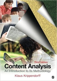 Image of Content analysis: An introduction to its methodology. Third Edition