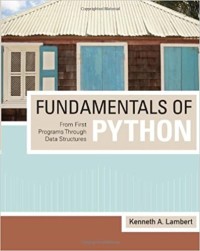 Image of Fundamentals of PYTHON  from first [program trough data structures