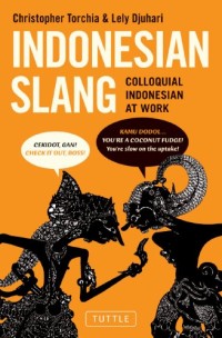 Image of Indonesian slang: colloquial Indonesian at work