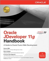 Image of Oracle JDeveloper 11g handbook : a guide to Oracle fusion web development