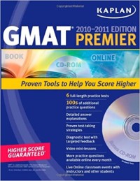 Image of GMAT Premier ; everything you need to score higher