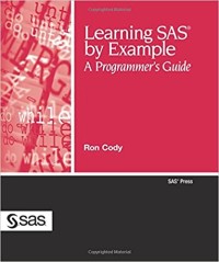 Image of Learning SAS by example a programming's guide