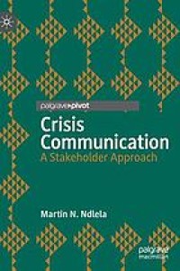 Image of Crisis communication : a stakeholder approach