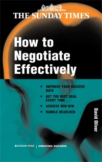 Image of The Sunday times : How to negotiate effectively