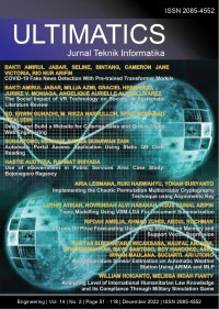 Image of Ultimatics: jurnal teknik informatika vol. 14, no. 2, December 2022