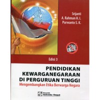Image of Pendidikan kewarganegaraan di perguruan tinggi