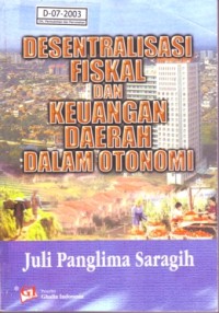 Image of Desentralisasi Fiskal dan Keuangan Daerah dalam Otonomi