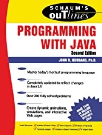 Image of Schaum's outline of theory and problems of programming with Java. Second Edition
