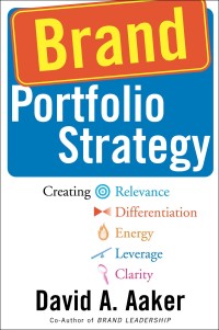 Image of Brand portfolio strategy : creating relevance, differentiation, energy, leverage, and clarity