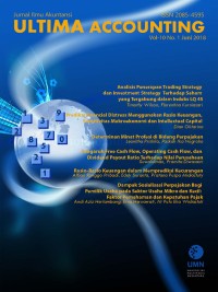 Image of Ultima Accounting : jurnal ilmu akuntansi vol. 10, no. 1 Juni 2018