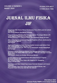 Image of Jurnal Ilmu Fisika (JIF) vol. 12 no. 1, Maret 2020