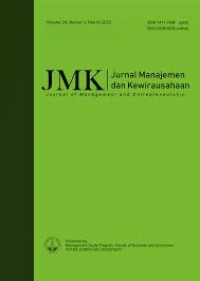 Image of Jurnal Manajemen dan Kewirausahaan, Vol. 13 No. 2, September 2011