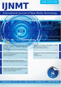 Image of IJNMT : international journal of new media technology Vol. 8 No. 2, December 2021