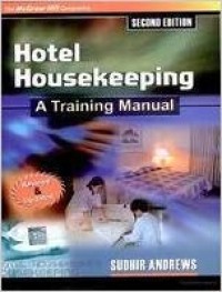Image of Hotel housekeeping : a training manual. Second Edition