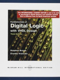 Image of Fundamentals of digital logic with VHDL design. Third Edition