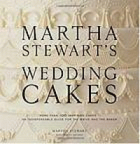 Image of Martha Stewart's wedding cakes