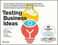 Image of Testing Business Ideas : A Field Guide for Rapid Experimentation