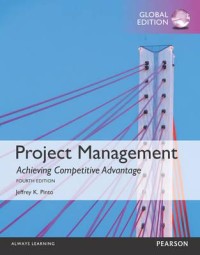 Image of Project management : achieving competitive advantage. Fourth Global Edition