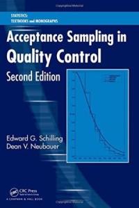 Image of Acceptance sampling in quality control. Second Edition