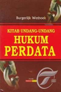 Image of Kitab undang-undang hukum perdata