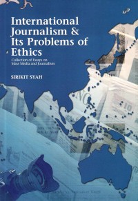 Image of International Journalism & its problems of ethics