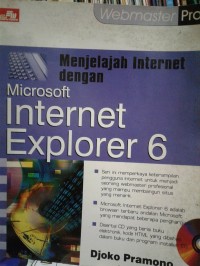 Image of Menjelajah internet dengan Microsoft internet Explorer 6