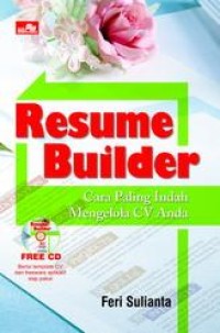 Image of Resume Builder : Cara Paling Indah Mengelola CV Anda