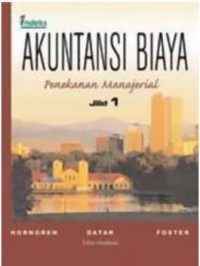 Image of Akuntansi biaya : Penekanan manajerial
