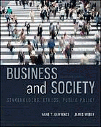 Image of Business and society : stakeholders, ethics, public policy. Fourteenth Edition