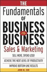Image of The fundamentals of business to business sales and marketing