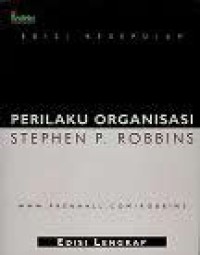 Image of Perilaku organisasi. Edisi Kesepuluh
