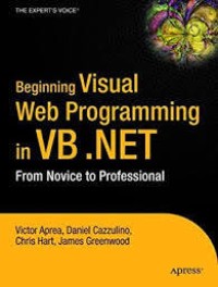 Image of Beginning Visual Web Progamming in VB.Net from Novice to Professional
