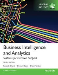 Image of Business intelligence and analytics : systems for decision support. Tenth Edition
