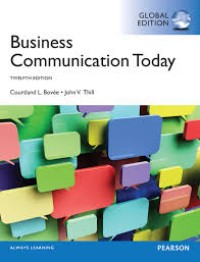 Image of Business communication today. Twelfth Edition