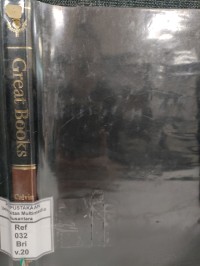 Image of Great books of the western world volume 20