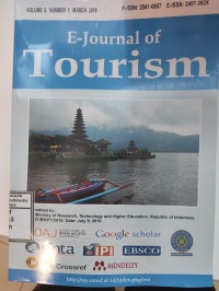 Image of E-journal of Tourism vol. 6 no. 1 March 2019