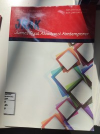 Image of JRAK: jurnal riset akuntansi kontemporer vol. 13 no. 2, October 2021