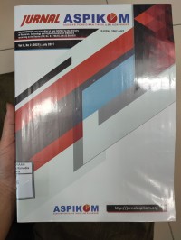 Image of Jurnal Asosiasi Pendidikan Tinggi Ilmu Komunikasi (ASPIKOM) vol 6, no 2 (2021): July 2021 vol 6, no 2 (2021): July 2021