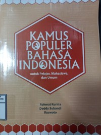 Image of Kamus populer bahasa Indonesia