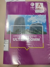 Image of Ultima comm: jurnal ilmu komunikasi vol. 14, no. 1, June 2022