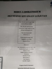 Image of Modul Laboratorium Akuntansi Keuangan Lanjutan 1 (2014/2015)