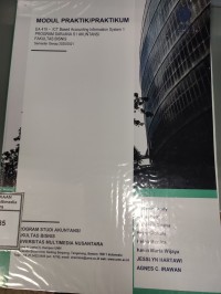 Image of Modul praktik/praktikum ICT based Accounting Information System 1 (2020/2021)