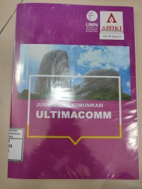 Image of Ultima comm: jurnal ilmu komunikasi, vol. 14, no. 2, Desember 2022