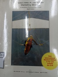 Image of Marketing Strategy: a Decision - Focused Approach. Eighth Edition