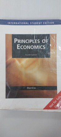 Image of Principles of economics. Fourth International Edition