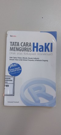 Image of Tata Cara Mengurus HaKi (hak atas kekayaan intelektual)